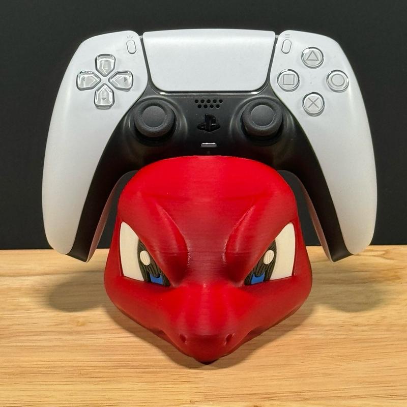 Anime 3D Printed Gaming Controller Holder Stand