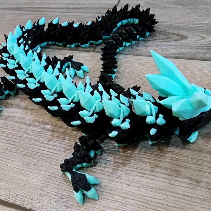 24 inch Crystal Dragon Articulating