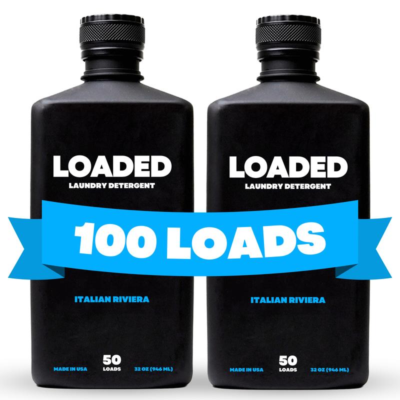 Loaded Detergent | Italian Riviera - 100 Loads | 2-Pack