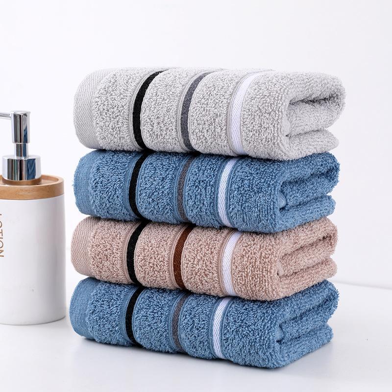 Bathroom Towel Set, 3 Counts set Hand Towel, Soft Absorbent Towel for Home & Outdoor, Bathroom Supplies, Home Supplies