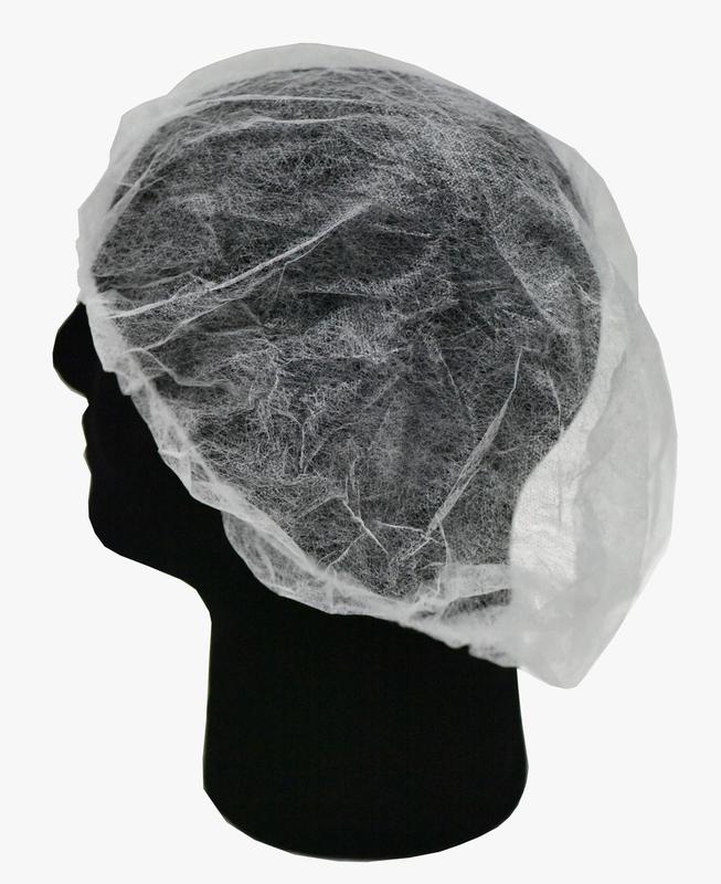 G & F Products 13040-100 Disposable Bouffant Caps Hair Net, Spun-Bonded Polypropylene, Non-Woven, Medical, Labs, Nurse, Tattoo, Food Service, Health, Hospital, White, 100 Sleeve Pack