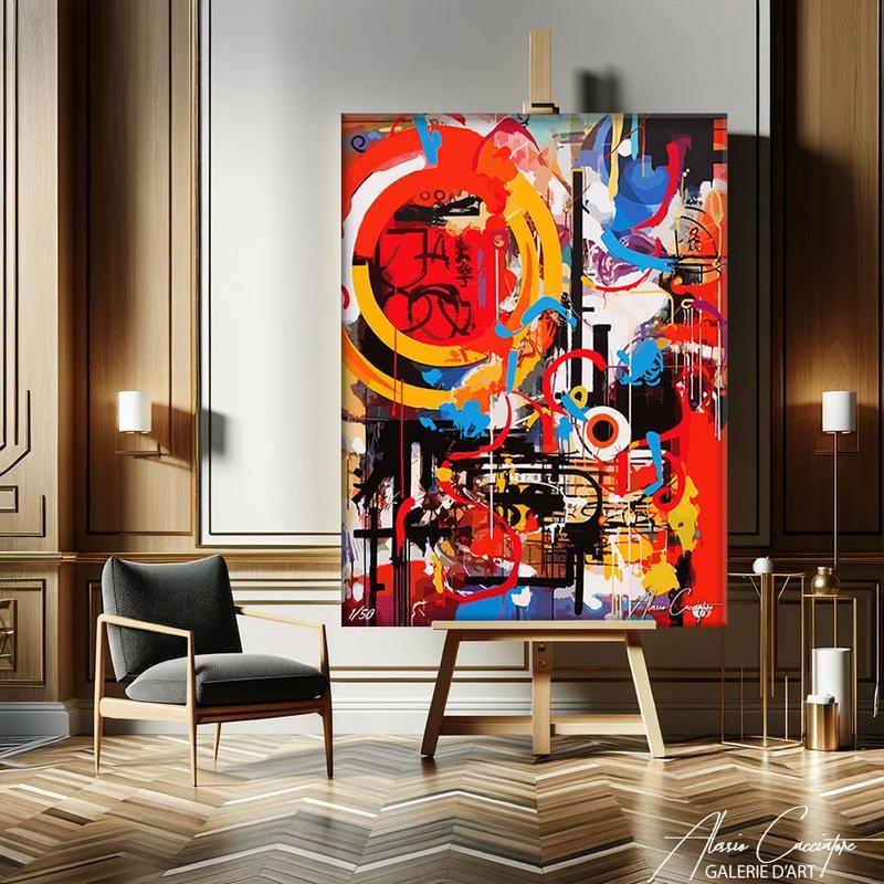 Modern Wall Art Large, Above Bed Decor, Oversized Wall Art, Extra Large Wall Art Abstract, Modern Art Canvas Painting, Abstract Art Canvas