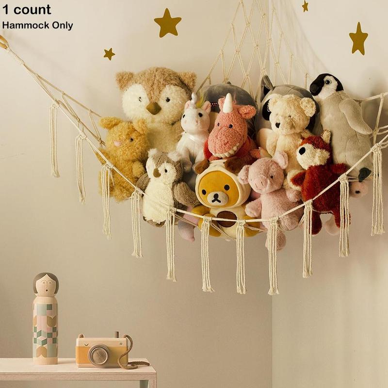 Decorating Christmas Toy Hammock, Stuffed Animal Toy Storage Rack, Creative Plush Toys Storage Rack Teddy Bear Storage Organizer, Toy Hanging Bed for Kids Room, Home Decor, Home Ornaments, Bedroom Decor, Apartment Decor