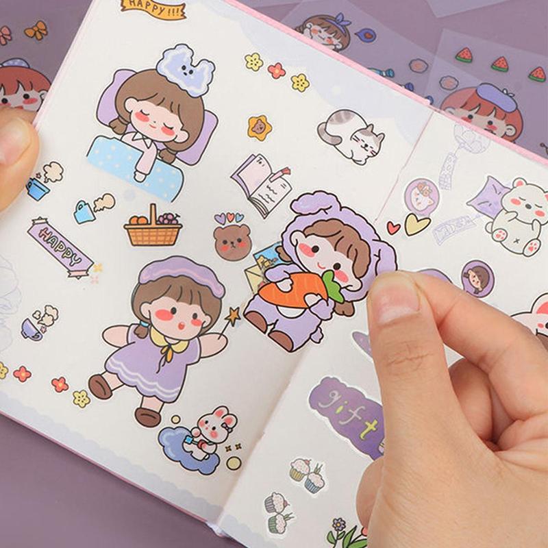 Cartoon Pattern Sticker (100pcs), Waterproof Self Adhesive Decor Paper, Decor Sticker for Gift Greeting Card Water Bottle Laptop Phone