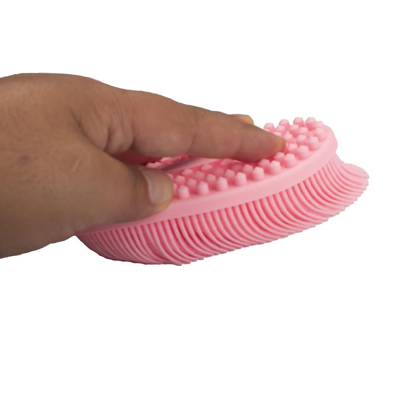 Silicone Body Scrubber, 2 Pack Exfoliating Bath Body Brush for Shower, Exfoliating Body Wash Scrubbers Exfoliator