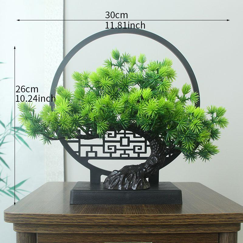 Artificial Plant, 1 Count Faux Plant Desk Decoration, Desktop Decorative Plant for Home Living Room Bedroom Dining Room, Home Decor Supplies