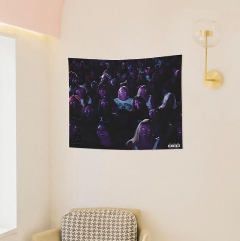 Lil-Uzi-Vert-Eterna gift colorfulBedroom 40*30inch tapestry wall tapestry Blanket Carpet home decoration  living room boys girls decoration college dormitory interesting tapestry