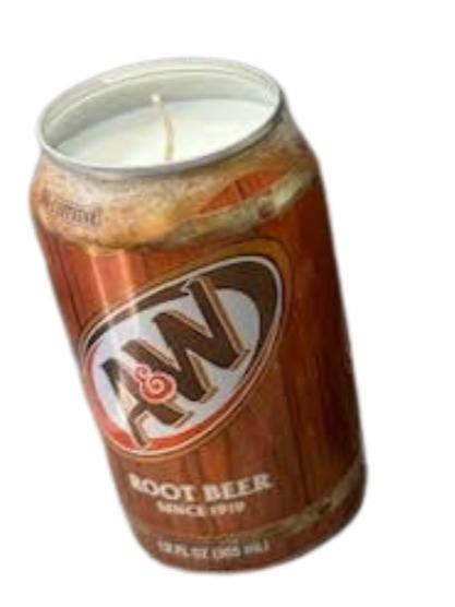 Root Beer Scented Candle - A&W - MUG - Barq's - 12oz can