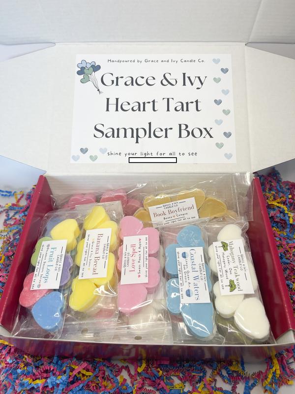 Grace & Ivy Heart Tart Sampler Box