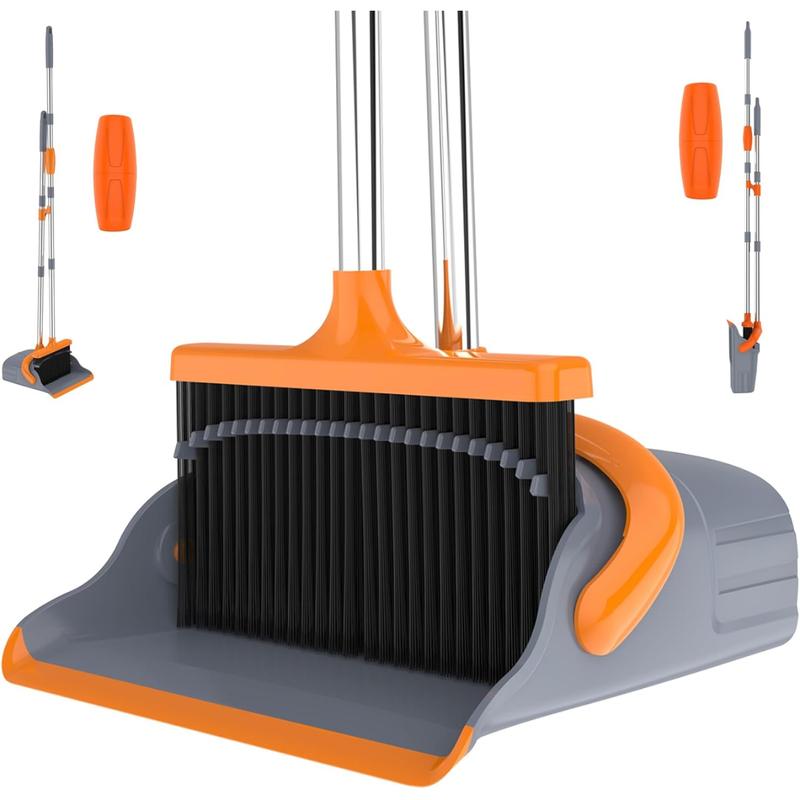 Broom and dustpan set with a 52