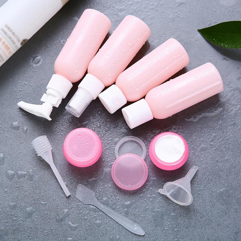 Travel Bottles, 1 Set Plastic Bottle, Spray Bottle, Travel Skincare Bottles for Lotion, Shampoo, Cream. Cosmetic Bottles