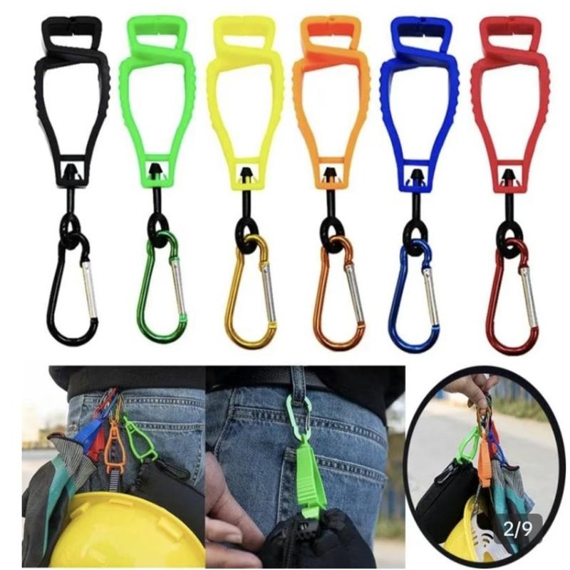 Plastic Glove Clip Hook, Glove Holder Clip, Glove Anti-lost Clip, Outdoor Accessories For Climbing, Hiking, Camping, Fishing