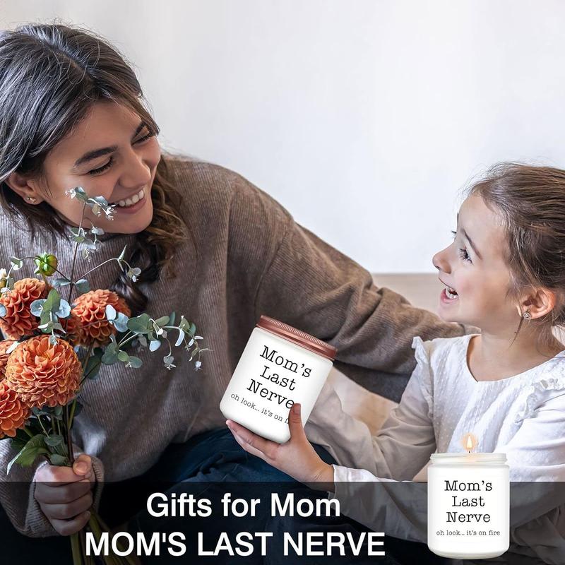 Gifts for Mom from Daughter Son, Best Mom Gifts, Funny Mom, Birthday Thanksgiving for Mom Stepmother Adoptive Mother, Moms Last Nerve