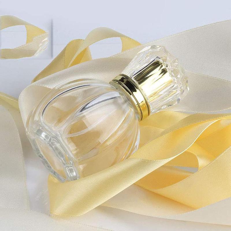 50ML 1.7 OZ Refillable Atomizer Spray Glass Empty Perfume Bottles for Travel