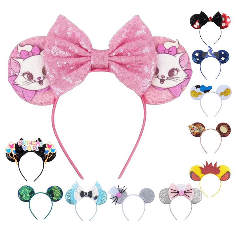 Character Ears - Perfect for Theme Park visits, Dress-up, Parties, and more!