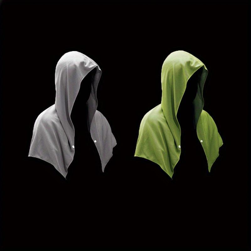 Cooling Hoodie Towel, Quick Drying Absorbent Cooling Towel, Sports Towel for Men & Women, Treadmill Sports Towel, Running Essentials