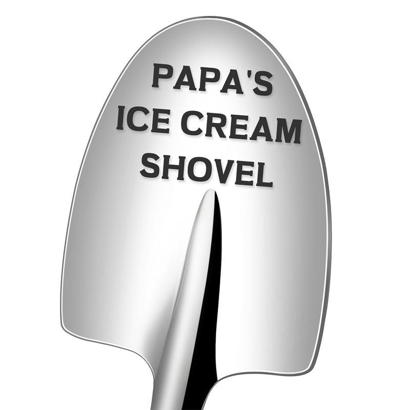 Funny Dad Gifts for Father, Birthday Gift for Dad Ideas, Christmas Gifts for Dad Stocking Stuffers for Men, Father Birthday Gifts Novelty Presents for Dad from Daughter, Dad's Ice Cream Shovel