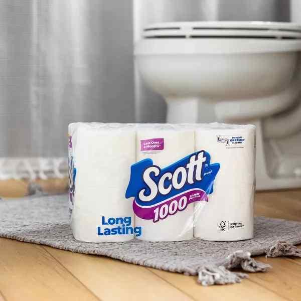 1000 Septic-Safe 1-Ply Toilet Paper， 1000 Toilet Paper, , Septic-Safe, 1-Ply Toilet Tissue 36 Rolls