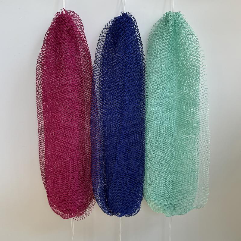 2 Pieces African Exfoliating Net Sponge African Bath Sponge