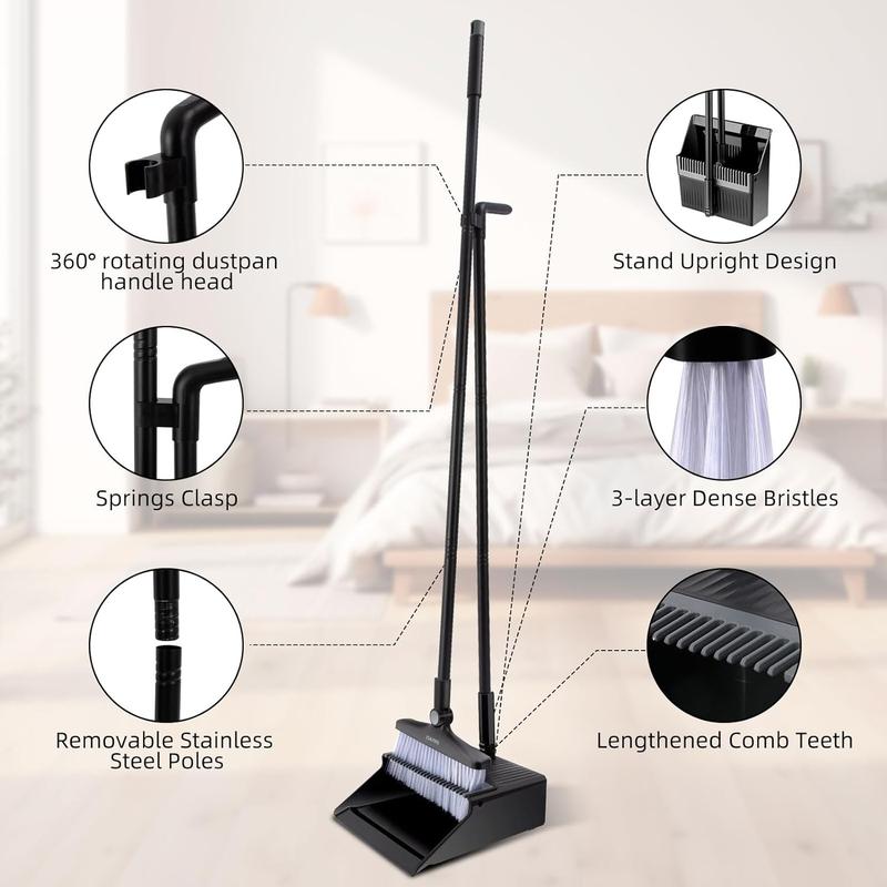 Broom and Dustpan Set Upgrade 50