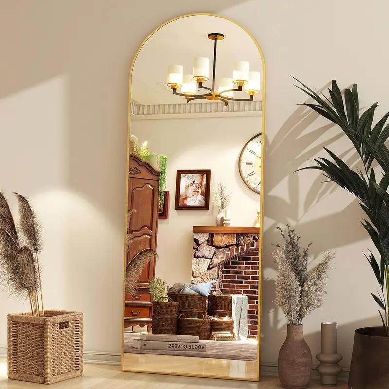 Modern Arched Full-Length Mirror, 64