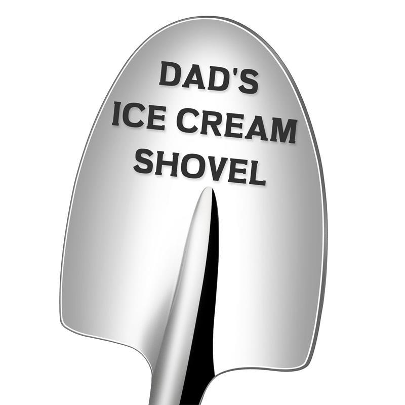 Funny Dad Gifts for Father, Birthday Gift for Dad Ideas, Christmas Gifts for Dad Stocking Stuffers for Men, Father Birthday Gifts Novelty Presents for Dad from Daughter, Dad's Ice Cream Shovel