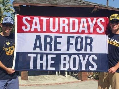 Saturdays are Boys Flag Fraternities Parties Dorm Room Balcony Decor Banner College Flags 3x5 Feet Ornaments