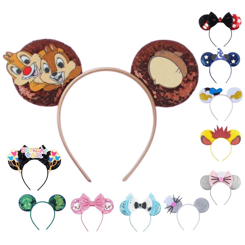 Character Ears - Perfect for Theme Park visits, Dress-up, Parties, and more!