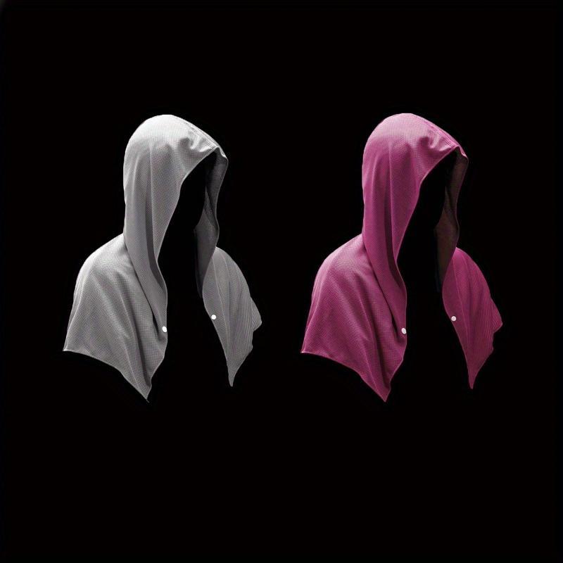 Cooling Hoodie Towel, Quick Drying Absorbent Cooling Towel, Sports Towel for Men & Women, Treadmill Sports Towel, Running Essentials