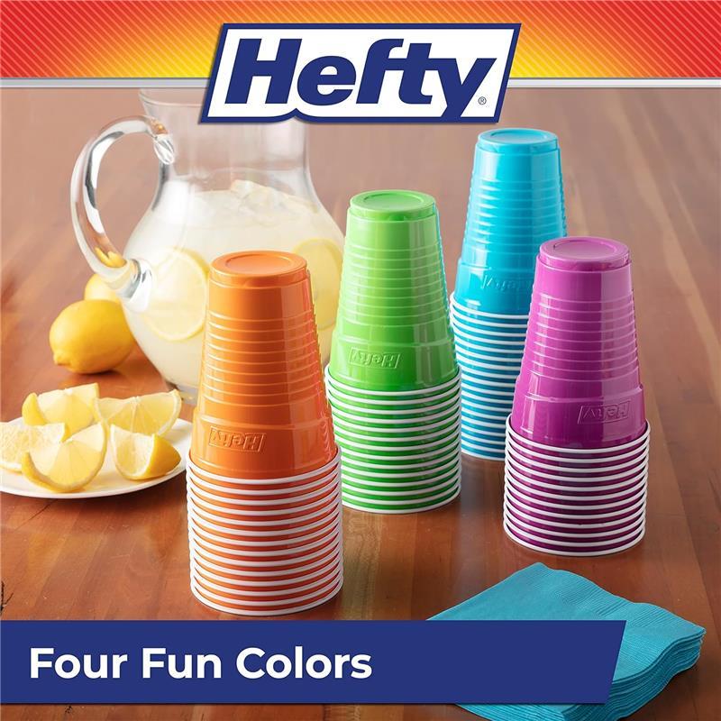 100 Count 16 Oounce Party Supply Disposable Plastic Cups For Household Party Summer Party