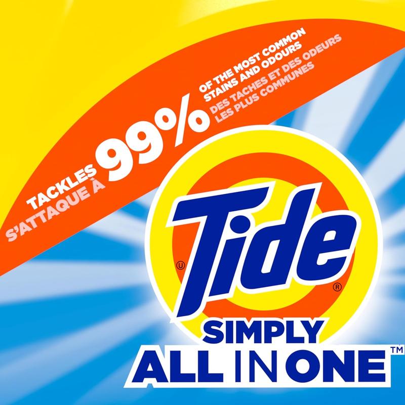 Tide Simply Liquid Laundry Detergent, Refreshing Breeze, 168 Oz, 128 Loads Procter & Gamble