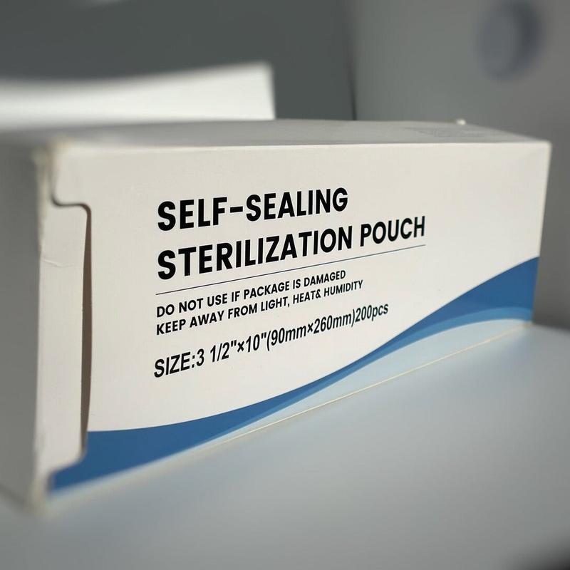 200 per Box, Self-Seal Sterilization Pouch 3.5