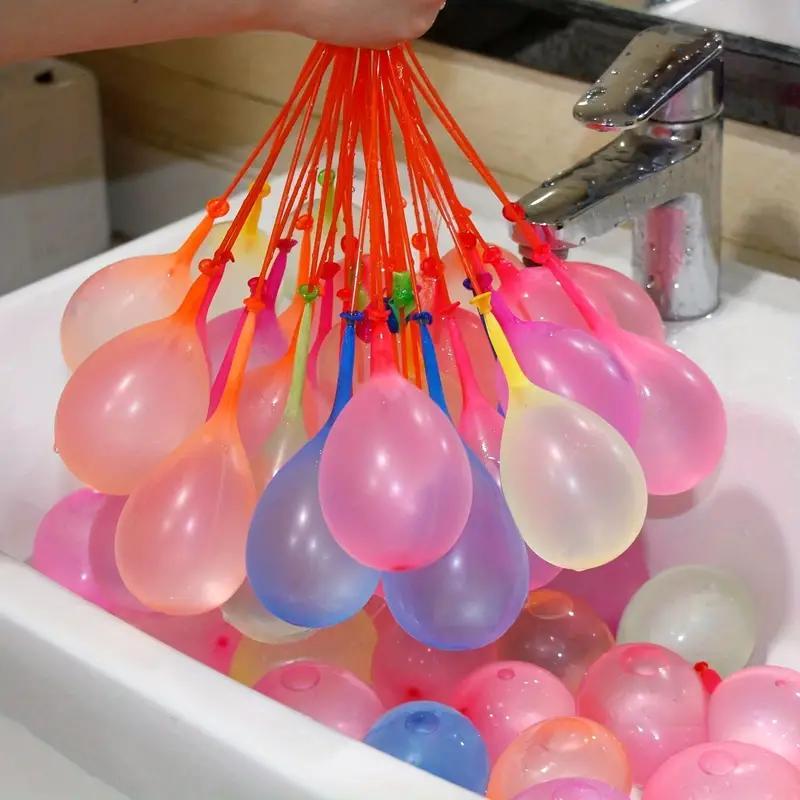 Random Color Quick Injection Water Balloon, 592pcs 111pcs Colorful Water Balloons for Water Battle, Outdoor Irrigation Balloons, Summer Party Toys, Boyfriend Gifts, Water Sports Equipment