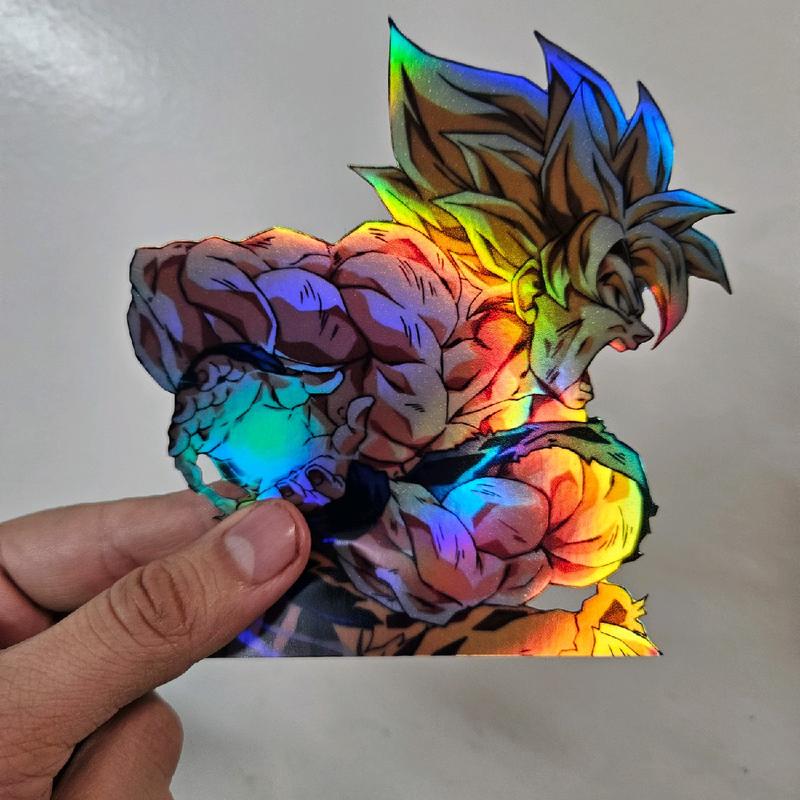 Saiyans Battle Sticker