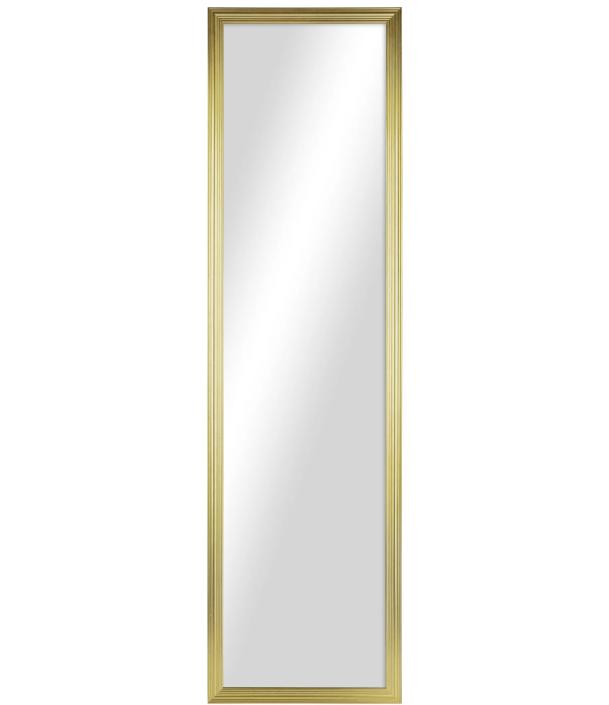 13x49 Full-Length Rectangular Gold Mirror