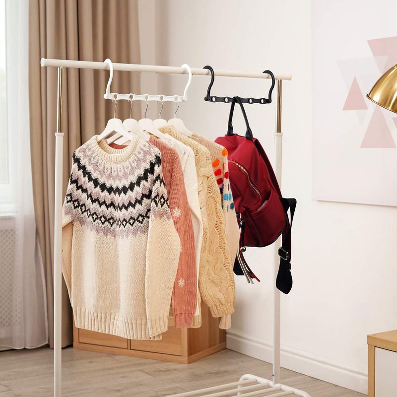 8 Pack Clothes Hangers Space Saving Cascading Plastic Hanger Organizer Magic Hangers Closet Space Saver Hanging