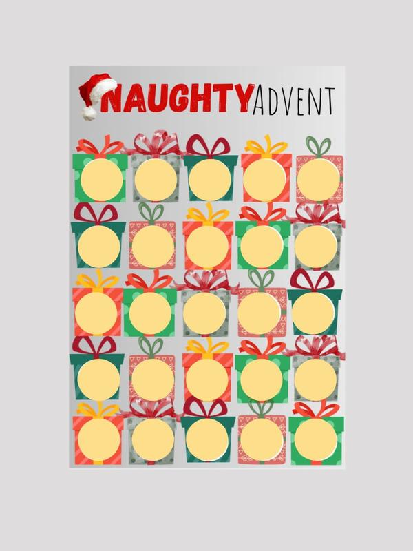 Couples Advent Calendar christmas countdown