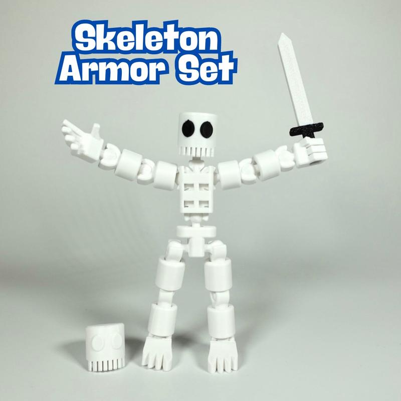 Customizable Action Figure - Modular, Articulated Figurine With Accessories - Home Decor Statue