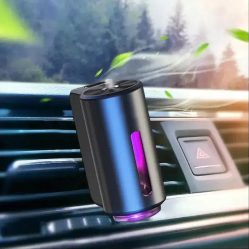 Car Aromatherapy Essential Oil Diffuser Set, Including 1 Count Aromatherapy Diffuser & 6 Counts Random Scent Essential Oil, Home Fragrance Freshener Diffuser, 2024 Home Bundles