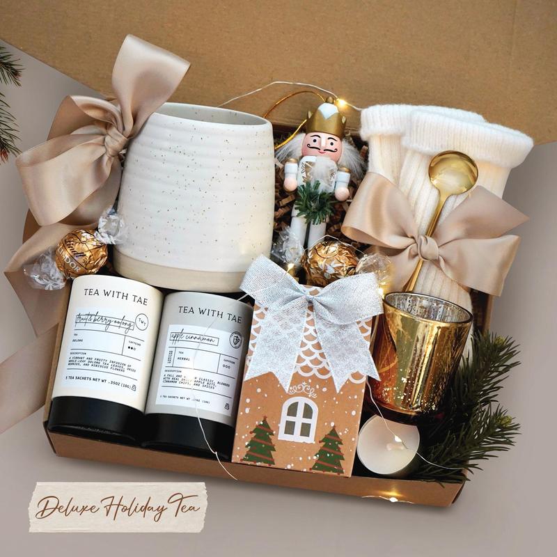 Hug In A Box, Winter Gift Box, Mom Gift Set, Hygge Gift Box, Thinking Of You Box, Cozy Care Package, Self Care Basket, Blanket Gift Box