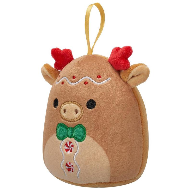 Squishmallows Cookie Ornament, 3-Pack, 4-Inch Select Series, Holiday Ornaments