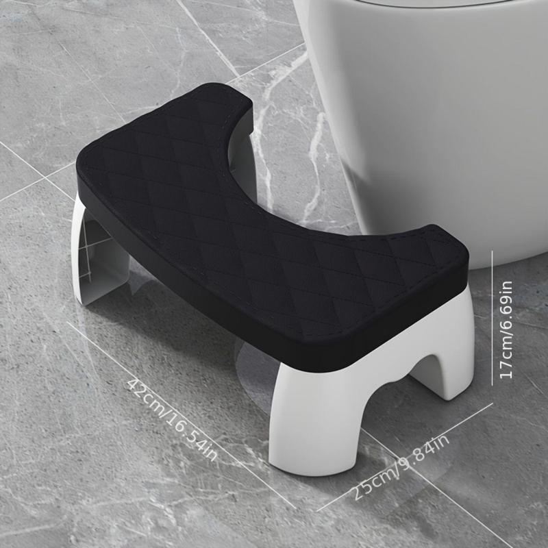 Toilet Stool, Portable Waterproof Squat Stool, Adult Toilet Stool, Home Adult Bathroom Accessories