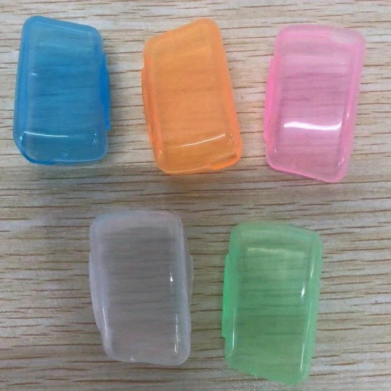 5pcs Mixed Color Toothbrush Head Cover, Dustproof Toothbrush Cap, Toothbrush Cover For Travel, Bathroom Gadget