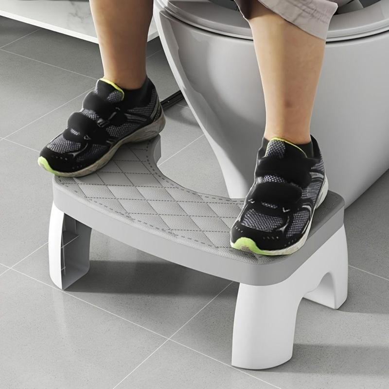 Toilet Stool, Portable Waterproof Squat Stool, Adult Toilet Stool, Home Adult Bathroom Accessories