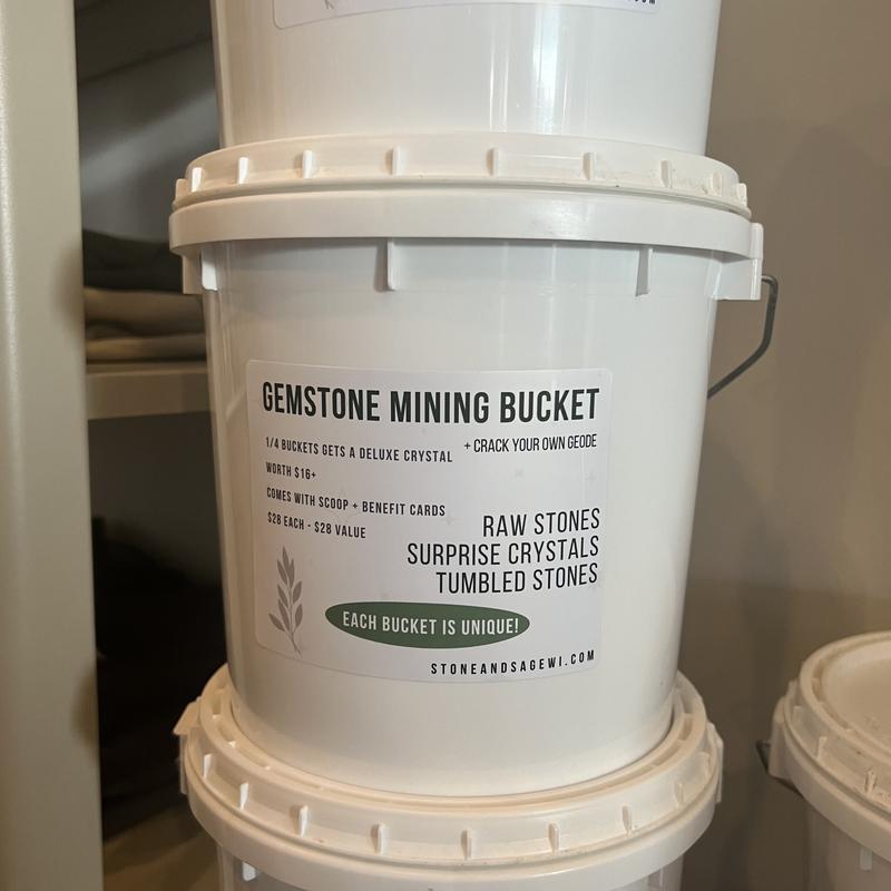 GEMSTONE MINING BUCKET