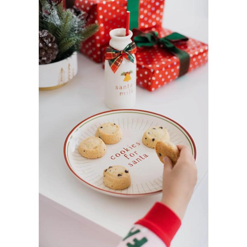 Santa’s Christmas Milk and Cookie Set