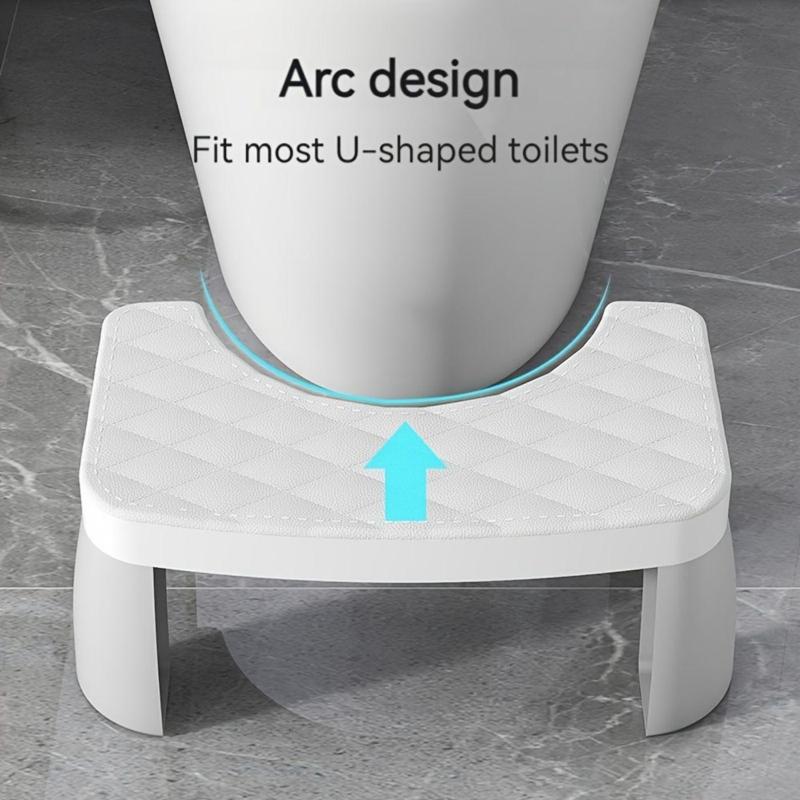 Toilet Stool, Portable Waterproof Squat Stool, Adult Toilet Stool, Home Adult Bathroom Accessories