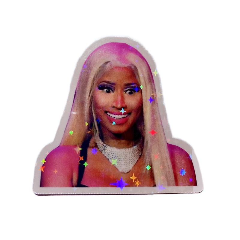 10PC Nicki Decorative Sticker Pack (Waterproof, Removable, Reusable)