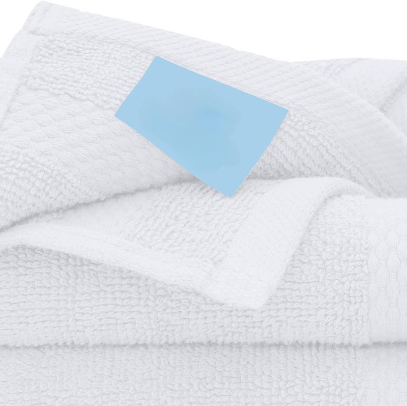 Luxury Cotton Towels - Large Hotel Spa Bathroom Face Towels