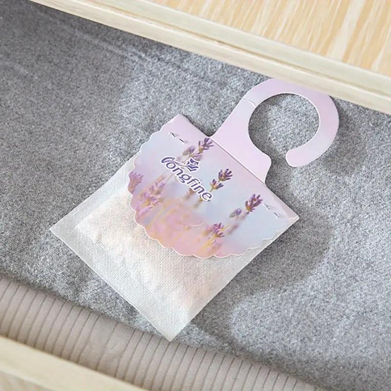 Hanging Scented Sachet, 2 Counts Long-lasting Home Fragrance Sachet Bag for Car Office, Fresh Scented Packet, Scented Sachet for Drawer and Closet, Men Gifts